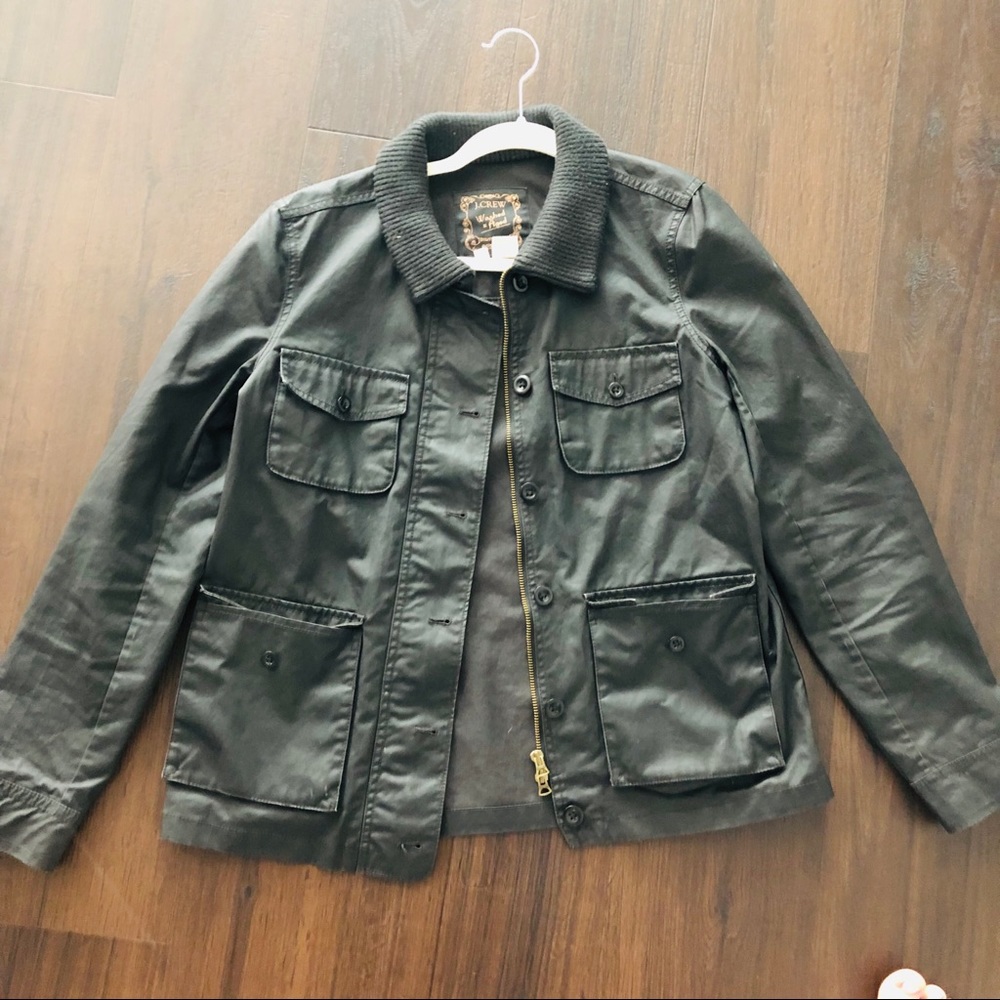 J.Crew Washed & Fitted Jacket - Picture 2 of 2